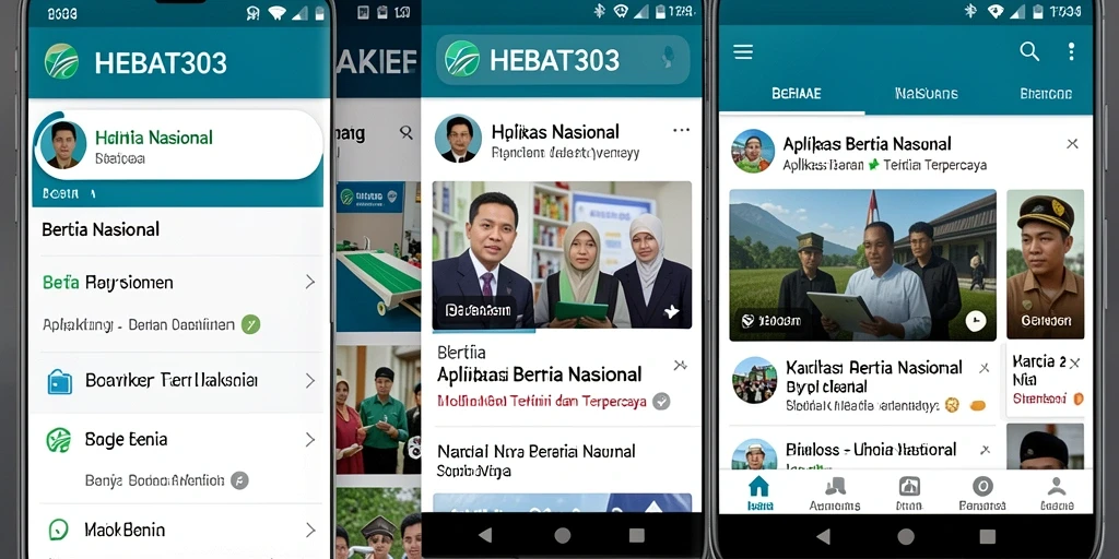 Antarmuka HEBAT303 yang ramah pengguna untuk berita nasional.