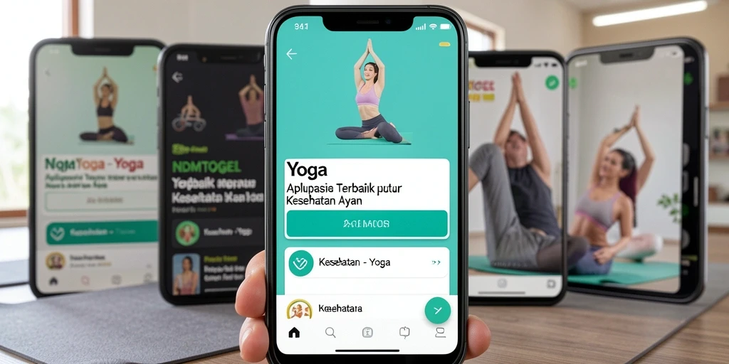 Tampilan antarmuka aplikasi Yoga NDMTOGEL yang intuitif dan menarik.