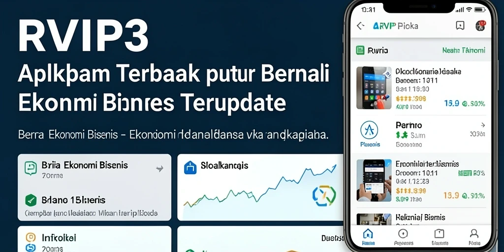 Antarmuka pengguna RVIP3 yang sederhana dan informatif.