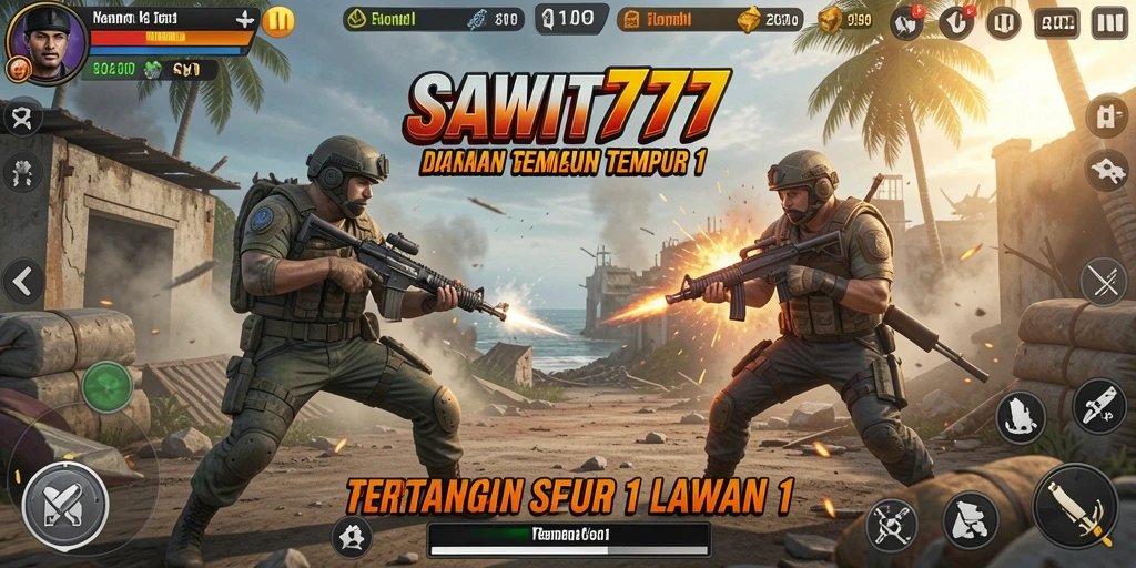 Antarmuka pertarungan seru dalam SAWIT777.
