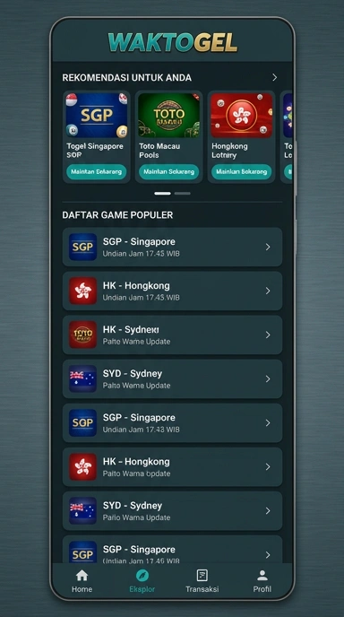 Waktogel – Indeks Aplikasi Populer & Kanal Uji Terpercaya