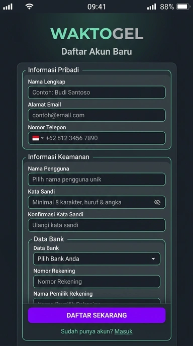 Panduan Lengkap Daftar Akun Waktogel untuk Pengguna Android